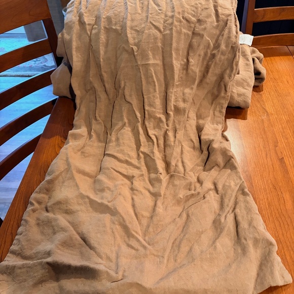 Pottery Barn Belgian Flax Linen Classic Sheet Set - King - Picture 3 of 5